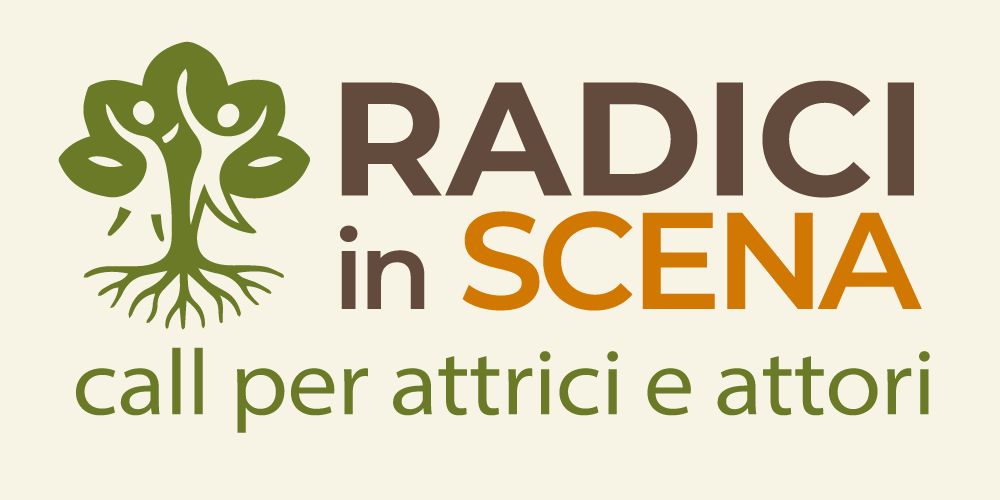 Logo del bando radici in scena